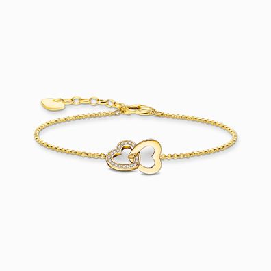 Thomas Sabo Armband mit verschlungenen Herzen 925/- Silber