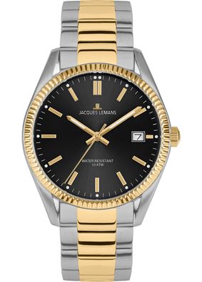 Jacques Lemans Herrenuhr 50-3I Derby Bicolor
