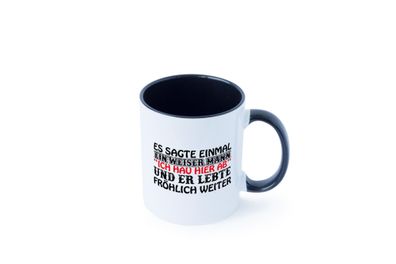 Weiser Mann Tasse - Geschenk