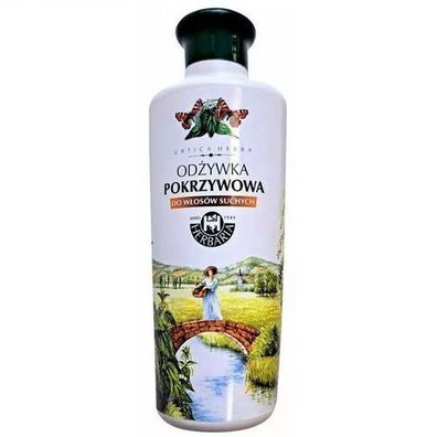 Herbaria Banfi Brennnessel-Haarkur fuer trockenes Haar, 250ml