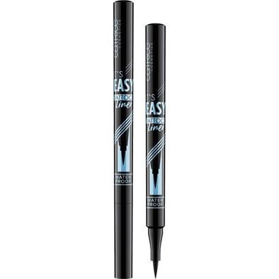 Catrice It's Easy Tattoo Wasserfester Eyeliner Stift 010 Schwarz Lebensfest, 1 m