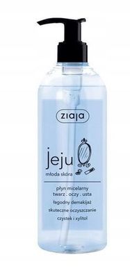 Ziaja Jeju Mizellen Reinigungswasser fuer junge Haut - 390 ml