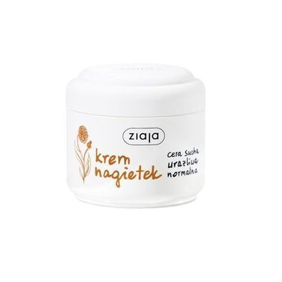 Ziaja Calendula Creme, 100 ml - Beruhigende Hautpflege fuer den taeglichen Gebrauc