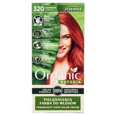 Joanna Naturia Bio Haarfarbe 320 Flammenrot 150ml