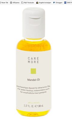 IONTO-COMED - CARE MORE Körperöl - Mandel - 100 ml 