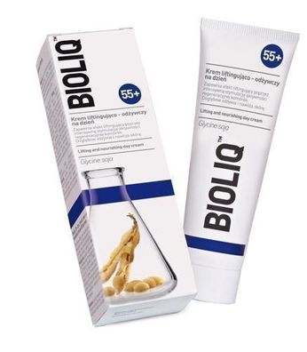 BIOLIQ 55+ Intensive Lifting Creme fuer Augen, Lippen, Hals & Dekollete, 30 ml