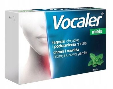 Vocaler Minze Lutschtabletten, 12 Stueck