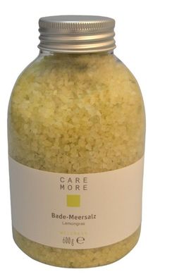 IONTO-COMED - CARE MORE Bade-Meersalz 600 g -  Lemongras