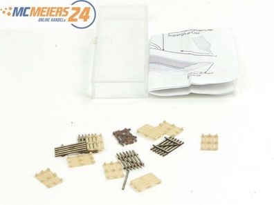 E387 MBZ u.a. H0 Ausschmückung Ausgestaltung Echtholz-Zaunelemente Paletten etc
