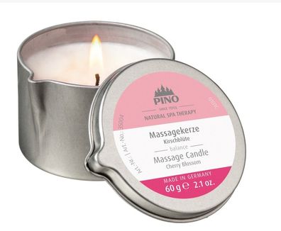 PINO Massagekerzen - Wildrose - calm - 60 g