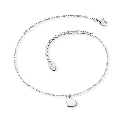 Engelsrufer Fußkette ERF-LILHEART 925/000 Silber 27 cm