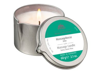 PINO Massagekerzen -  Zirbe - calm  - 60 g