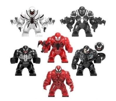 6-teiliges Venom Legends Series Actionfiguren-Bausteinset Spielzeug