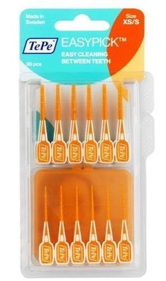 TePe Interdentalbuersten Orange - 36 Stueck XS/S Groesse