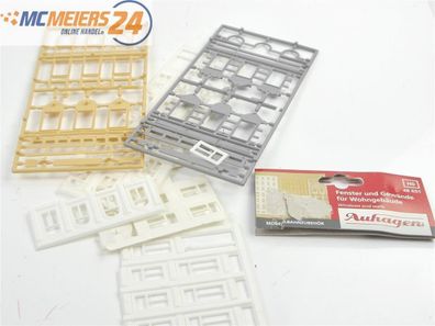 E226 Auhagen H0 48 651 Ausschmückung Fenster und Gewände für Wohngebäude