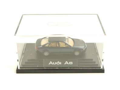 E188 Wiking H0 Modellauto PKW Audi A6 Quattro nachtblau 1:87
