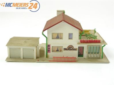 Spur H0 Gebäude Gewerbebau Volksbank Bar Cabarett "Die Kulisse" E488
