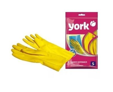 York Gummi Haushaltshandschuhe, Groesse S, 1 Paar