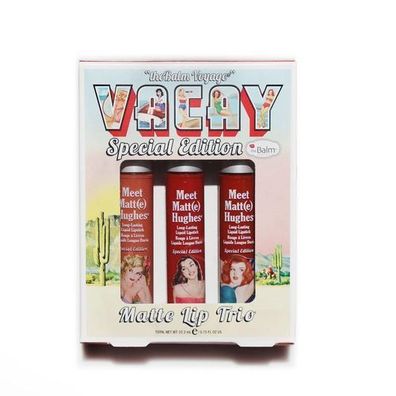 The Balm Fluessiglippenstift-Set, 3 Stueck