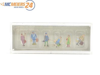 E398 Preiser N 79017 Figuren-Set Wartende Reisende 1:160