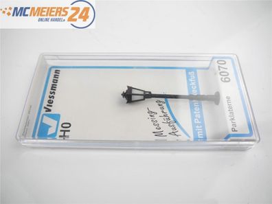 E418 Viessmann H0 6070 Lampe Parklampe Parklaterne schwarz / Messing