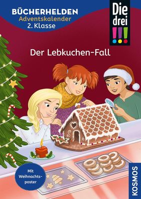 Die drei !!!, Bücherhelden 2. Klasse, Adventskalender, Der Lebkuchen-Fall | Buch