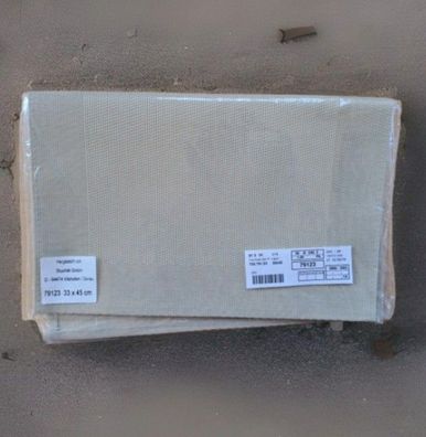 Platzdeckchen - 2 Stück beige Marke Stuchlik Vilshofen NEU OVP