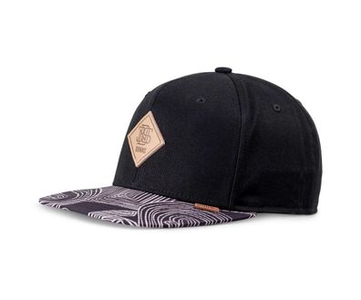 DJINNS Snapback Cap Pattern black