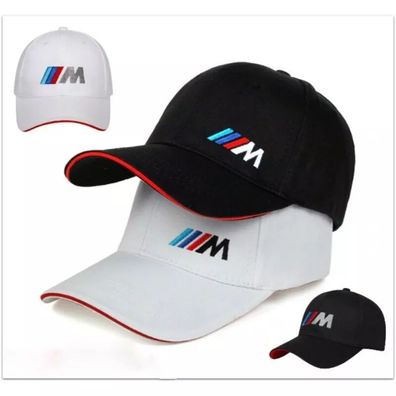 BMW Baseball Hut Mode Hut Auto Logo Snapback Baumwolle Schwarz und Weiß