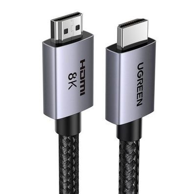 Ugreen HD171 Ultra High-Speed HDMI 2.1 Kabel, 8K Zertifizierung, 1 Meter Laenge,