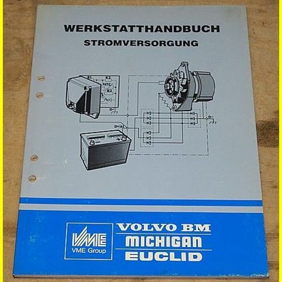 Volvo BM Werkstatthandbuch Stromversorgung