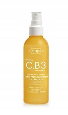 Hautklar Vitamin C & B3 Make-up Tonikum - 190ml Tiefenreinigendes Pflegeelixier