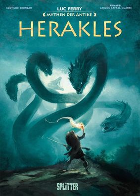 Mythen der Antike: Herakles (Graphic Novel) | Luc Ferry (u. a.) | Buch | 168 S