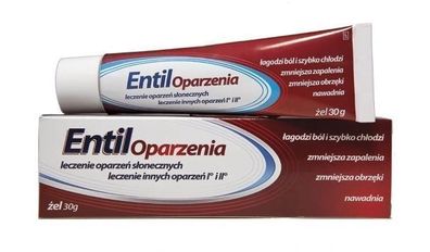 Entil Brandgel fuer Verbrennungen, 30 gTube