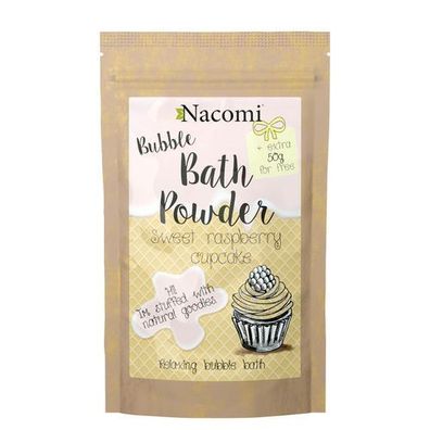 Nacomi Badepuder Himbeer-Cupcake, 150 g - Suess und entspannend