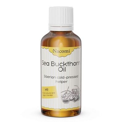 Nacomi Sanddornoel 50ml - Natuerliche Hautpflege fuer Regeneration und Schutz