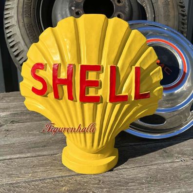 Werbung Tankstelle Shell Muschel V8 Car KFZ Werkstatt Fan Figur Deko Dekoration Retro