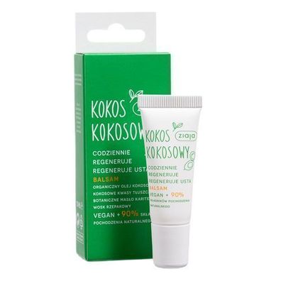 Ziaja Kokosnuss Lip Balm, regenerierende Pflege, 10 ml
