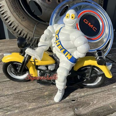 Michelin Männchen 50s Motorrad Werbung Werbefigur 60s 70s Retro Figur Motorbike