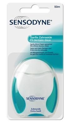 Sensodyne Extra Sanfte Zahnseide, 50m - Made in Germany