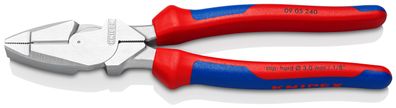 KNIPEX 09 05 240 Kraft-Kombizange "Lineman´s Pliers" amerikanisches Modell mit Mehrko
