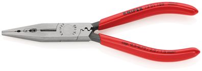 KNIPEX 13 01 160 Verdrahtungszange mit Kunststoff überzogen schwarz atramentiert 160
