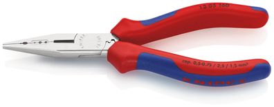 KNIPEX 13 05 160 T BK Verdrahtungszange mit Mehrkomponenten-Hüllen, mit integrierter