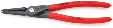 KNIPEX 48 11 J3 SB Präzisions-Sicherungsringzange für Innenringe in Bohrungen mit rut