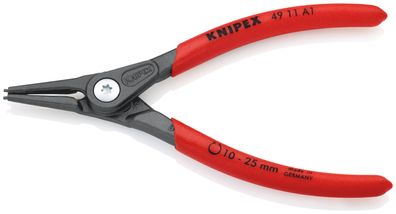 KNIPEX 49 11 A1 SB Präzisions-Sicherungsringzange für Außenringe auf Wellen mit rutsc