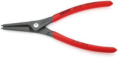 KNIPEX 49 11 A3 SB Präzisions-Sicherungsringzange für Außenringe auf Wellen mit rutsc