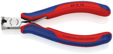 KNIPEX 64 12 115 ESD Elektronik-Vornschneider ESD mit Mehrkomponenten-Hüllen 115 mm