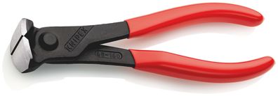KNIPEX 68 01 160 SB Vornschneider mit Kunststoff überzogen schwarz atramentiert 160 m
