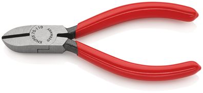KNIPEX 70 01 110 SB Seitenschneider mit Kunststoff überzogen schwarz atramentiert 110