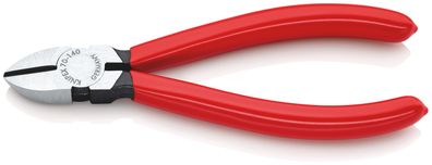 KNIPEX 70 01 140 SB Seitenschneider mit Kunststoff überzogen schwarz atramentiert 140